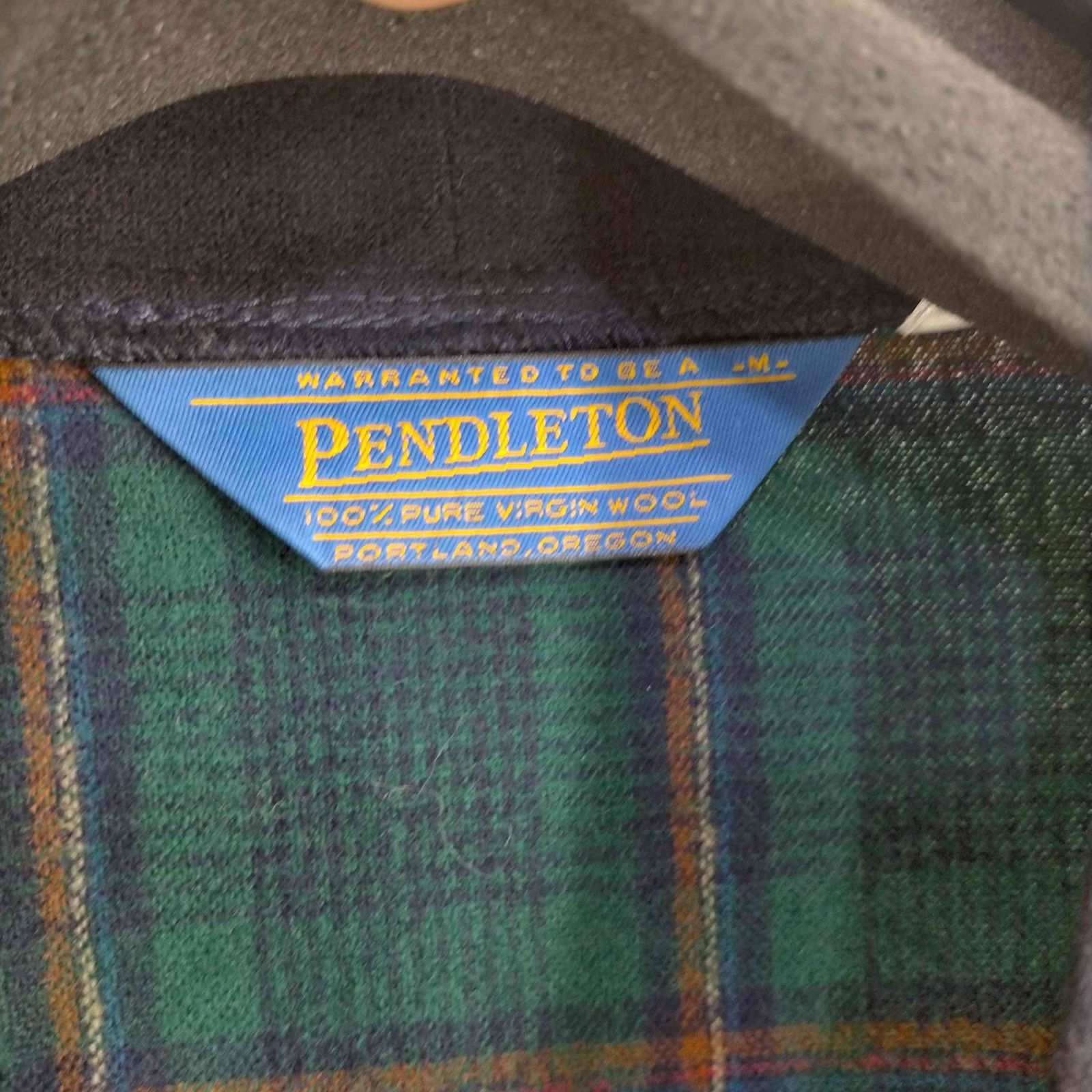 ペンドルトン PENDLETON MADE IN USA 三角タグ チェック柄 ウール 