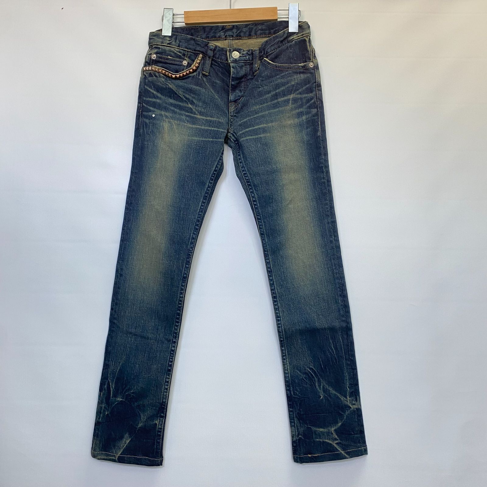 【浜館78-2127】 HYSTERIC GLAMOUR ヒステリックグラマー スキニーデニム XXSサイズ タグ付き 【中古品】