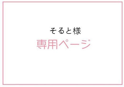 そると様専用ページ② - メルカリ