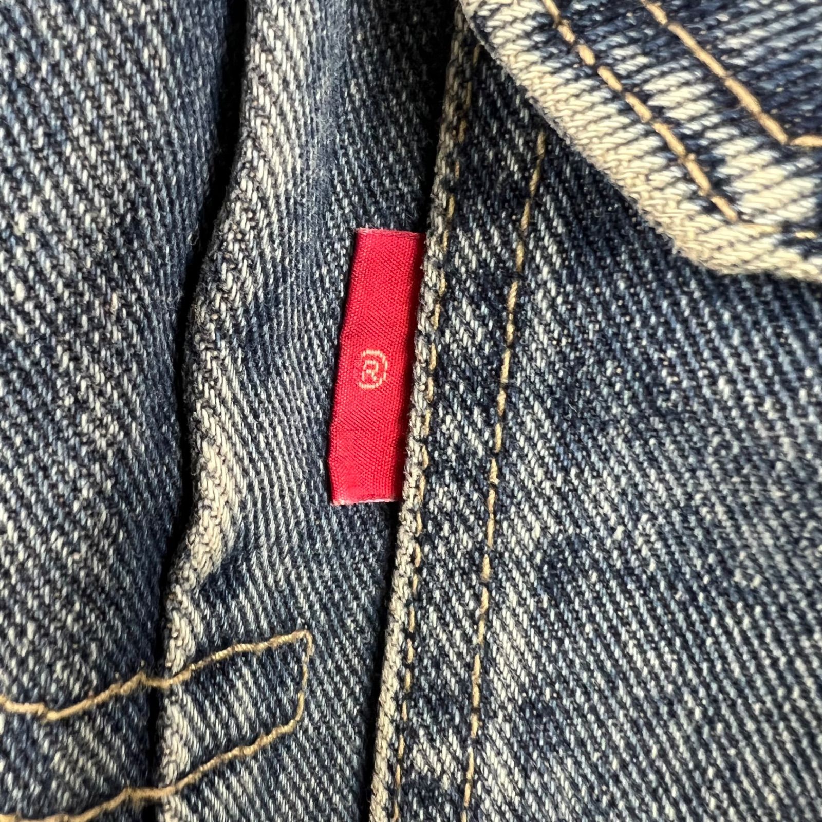 【Y2K】OCTOPUS ARMY 00s military JP street Retain OCTOPUS ARMY 00s type-2nd denim jacket 38 オクトパス