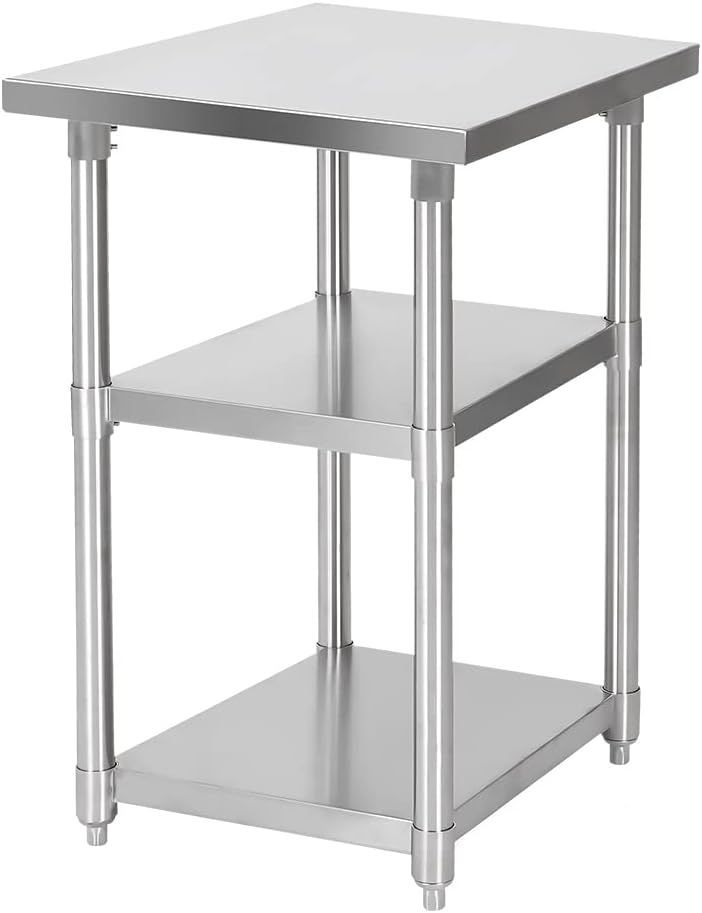 業務用 ステンレス 作業台 3段タイプ 調理台 W35×H80×D45cm ステンレス調理台 業務用キッチン 調理作業台 厨房作業台 作業テーブル 業務用作業台 業務用ステンレス作業台 キッチン作業台 kot3ba-3545