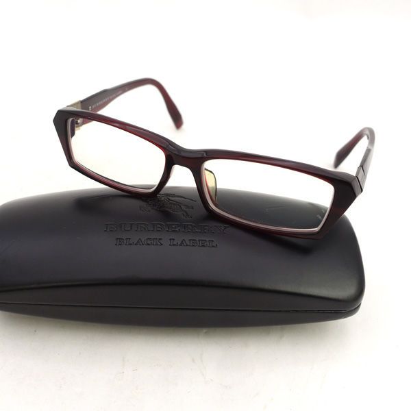 BURBERRYブラックレーベル 眼鏡 BURBERRY BLACK LABEL 縁なしメガネ