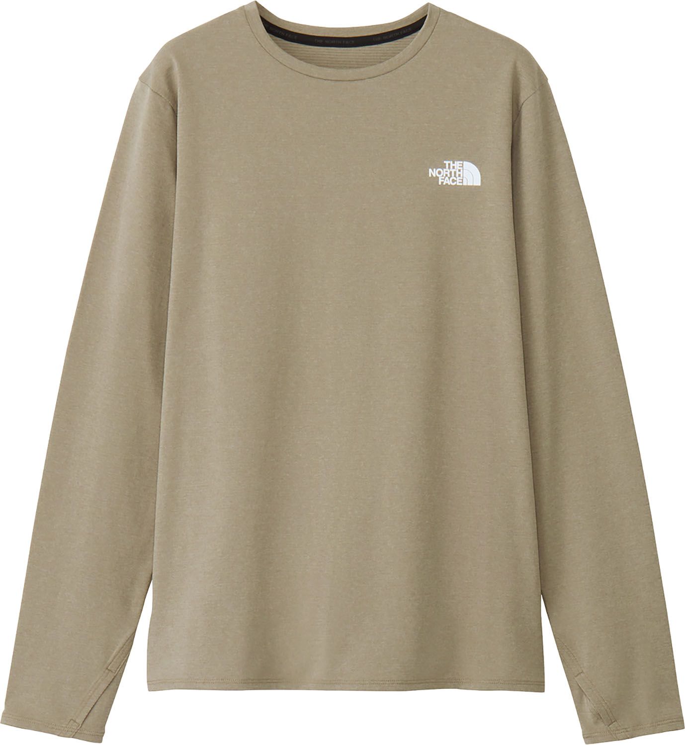 ザ ノース フェイス THE NORTH FACE アウトドア ロングスリーブエンデューロクルー レディース 長袖 Tシャツ ロンT カットソー ランニング 吸汗速乾 軽量 はっ水 ドライ 抗菌防臭 紫外線 UVカット NTW62375 CR キャバングレー