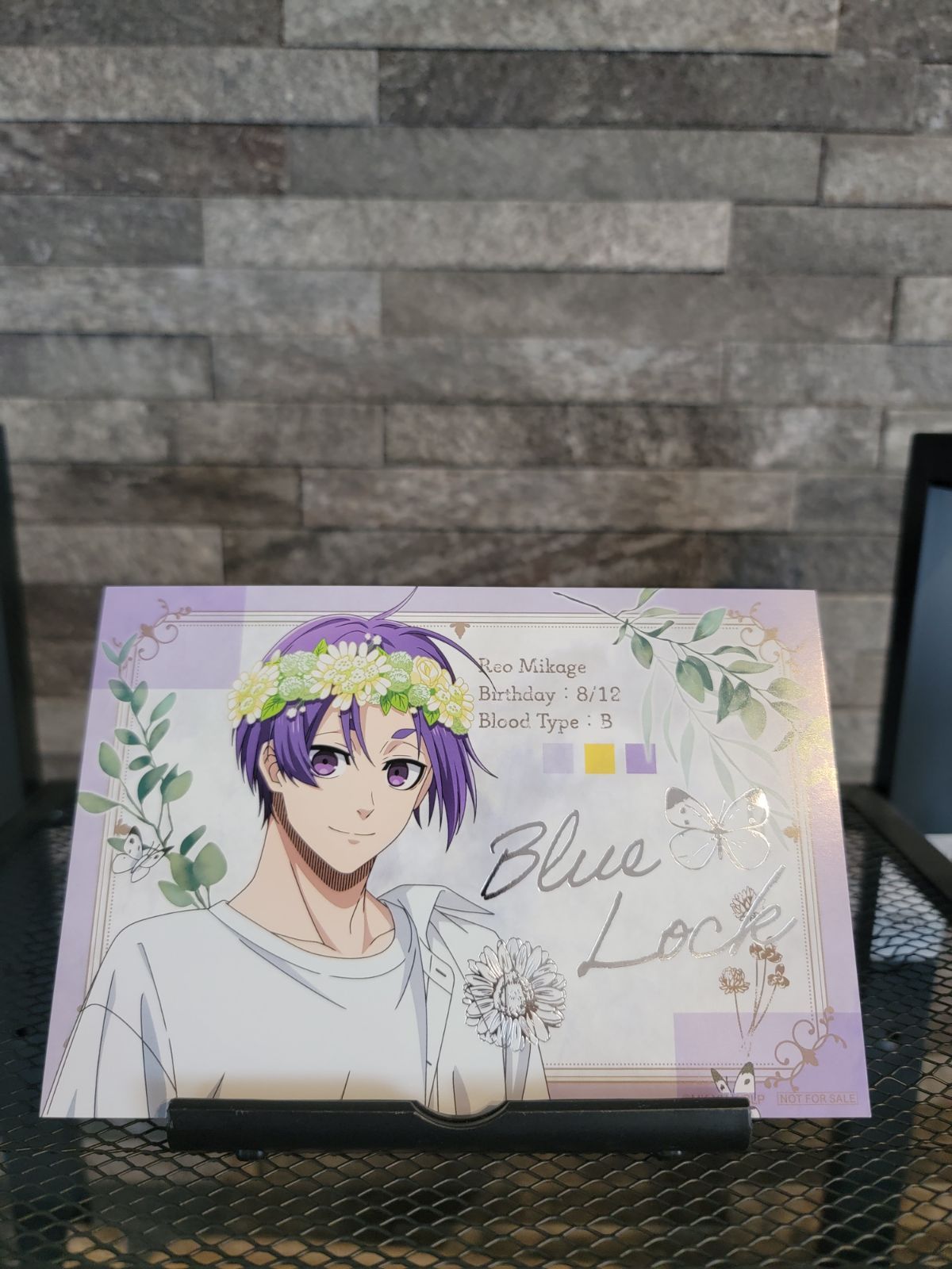 在庫ラスト】非売品‼️ブルーロック アニメイト 特典 flower