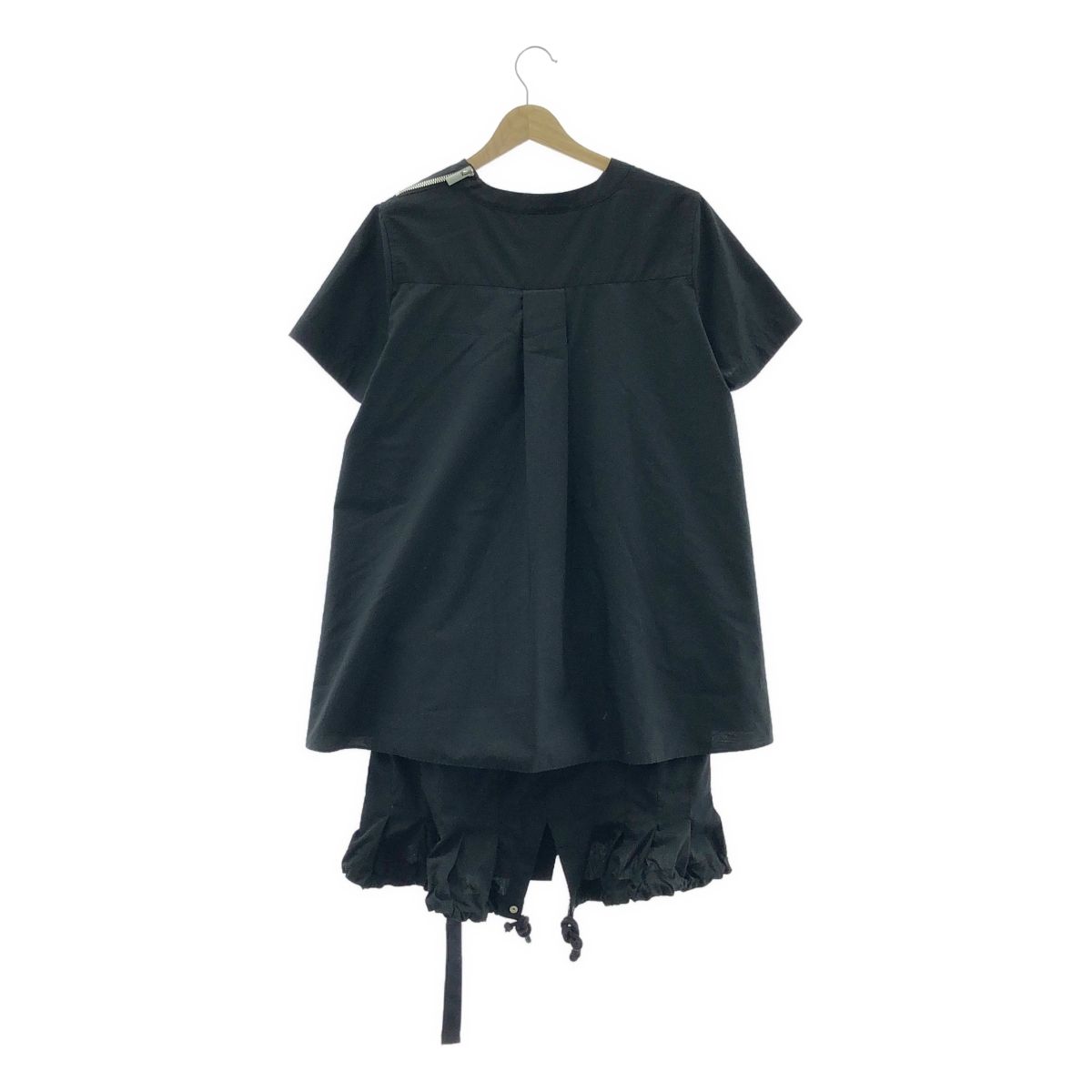 sacai / サカイ | ドッキング プリーツ プルオーバーワンピース | 2