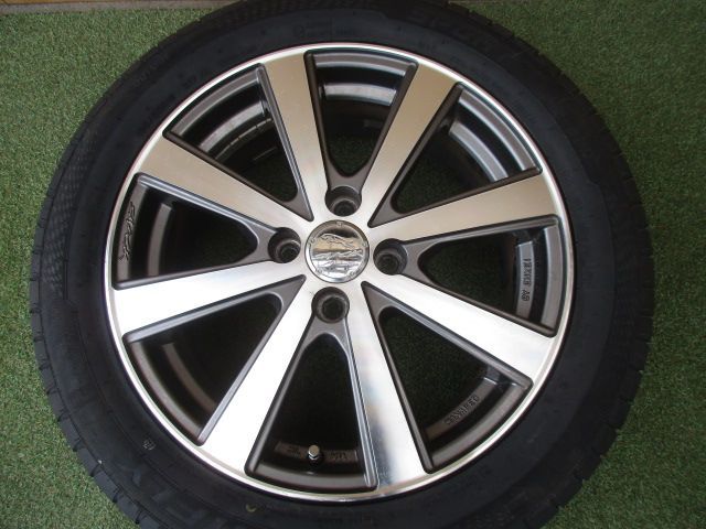 み スマック 195 55R16 ラヂアルタイヤ４本SET マツダ2 E13ノート ヤリス