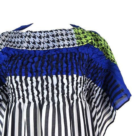美品】ISSEY MIYAKE イッセイミヤケ プリーツ 変形 総柄 イッセイ