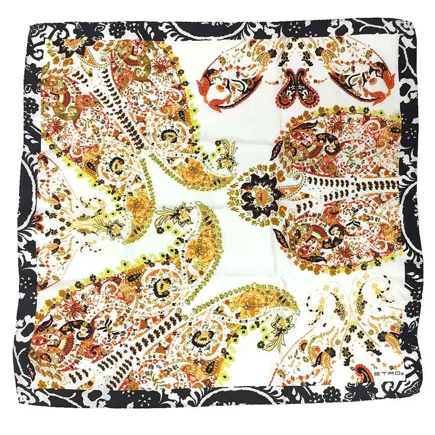 新品 ETRO スカーフ シルク 定番】ETRO スカーフ 大判 ペイズリー