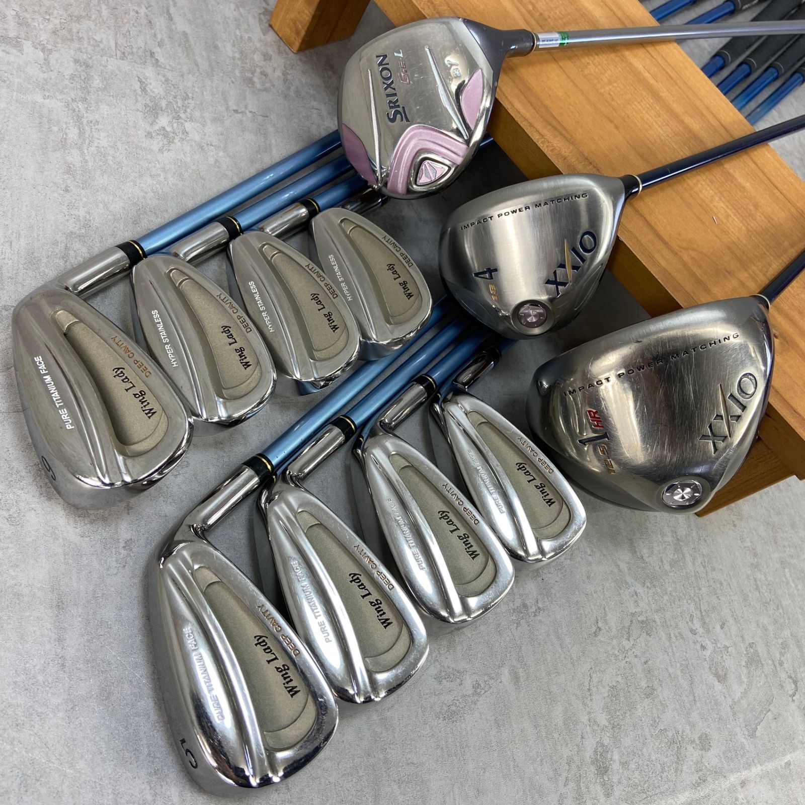 XXIO ゼクシオ SRIXON スリクソン レディースゴルフ11本セット 