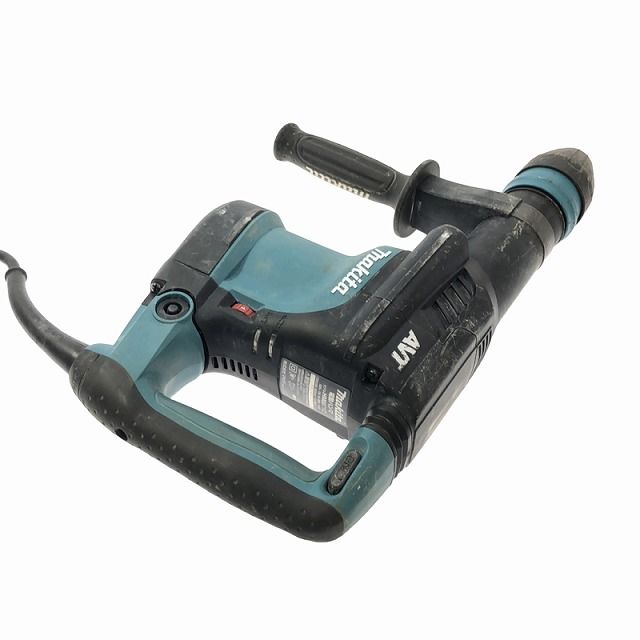 ☆中古品☆makita マキタ 100V 電動ハンマー HM0871C ケース付 SDSマックス コンクリートブレーカー ハツリ機 はつり機 斫り機  90386