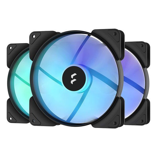 【新品･翌営業日出荷】Fractal Design  フラクタルデザイン Aspect 14 RGB PWM Black Frame 3-pack PCケースファン 14cm デイジーチェーン対応 FD-F-AS1-1407 (2512682)