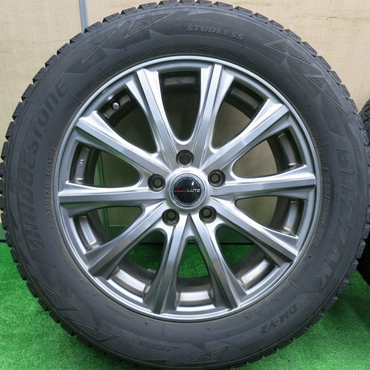4本価格☆スタッドレス 225/60R17 ブリヂストン ブリザック DM-V2 LUTZ 