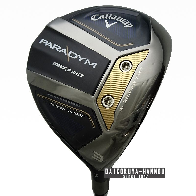 キャロウェイ フェアウェイウッド PARADYM MAX FAST 3W 16