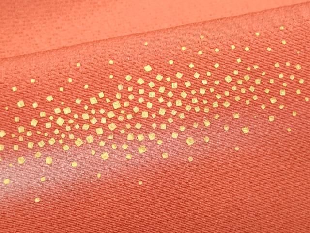 平和屋着物○人間国宝 福田喜三郎 訪問着 霞文 金彩 正絹 逸品