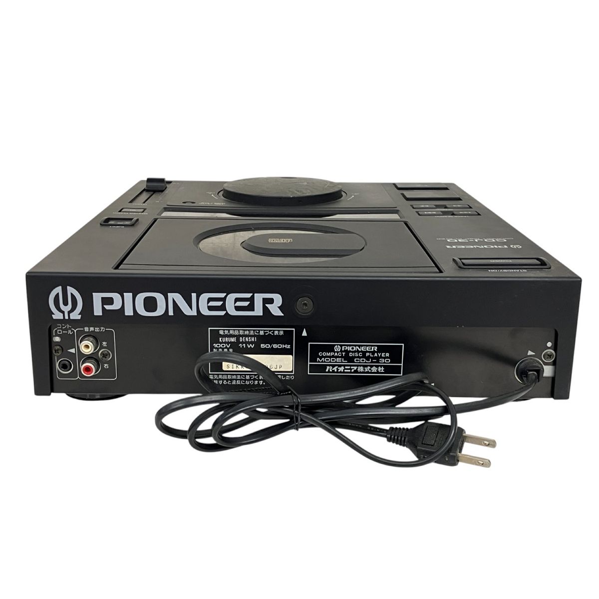 Pioneer CDJ-30 別名 CDJ-300 コンパクト設計 CD ディスク