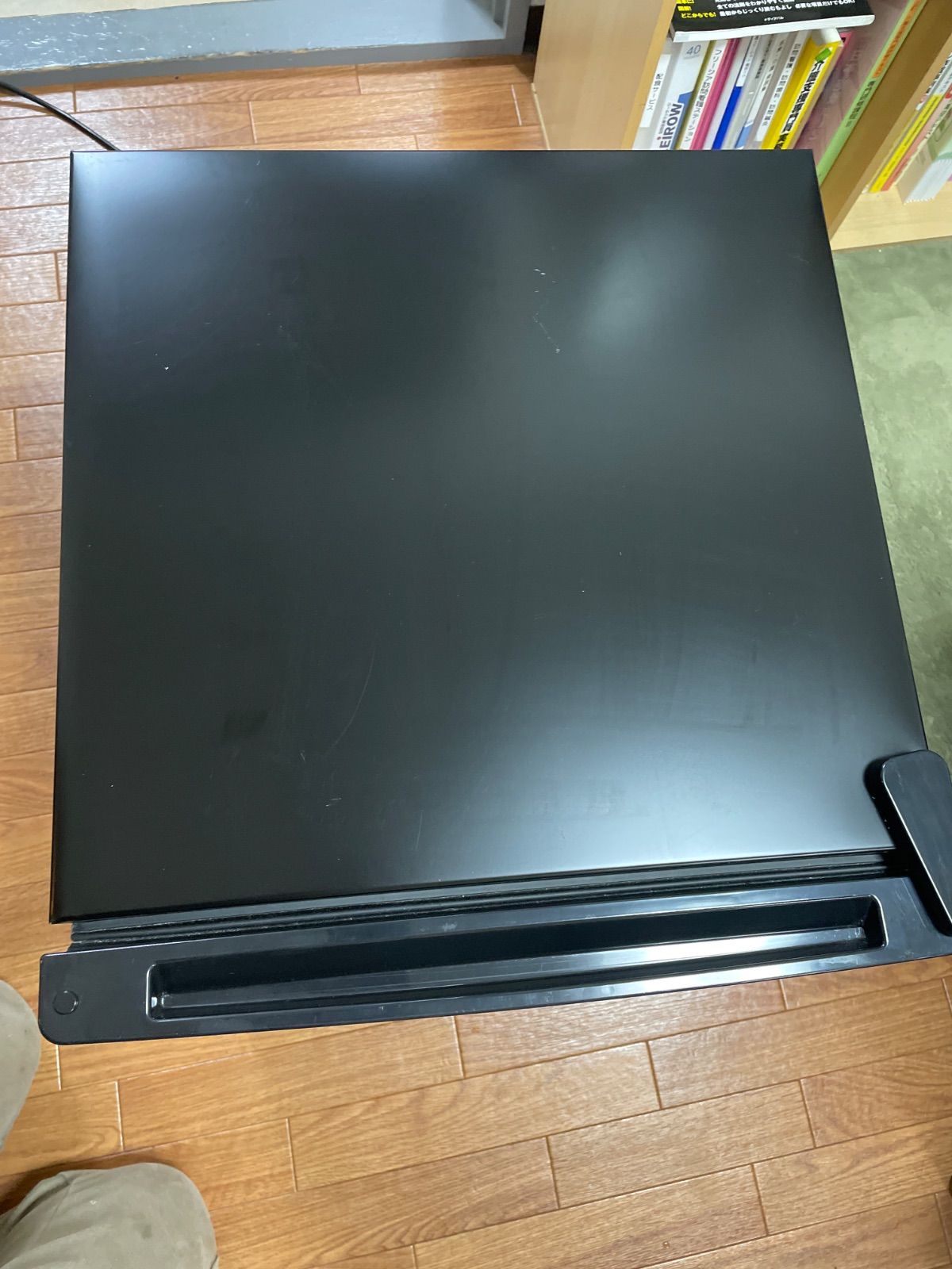 2023年製Abitelaxアビテラックス 小型冷蔵庫AR-48J45L Abitelax 1ドア 冷蔵庫 小型 コンパクト 直冷式 高級感 ガラス