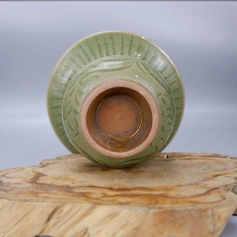 彫刻 花かす斗 陶磁器 装飾品 工芸品 美術品 置物 彫刻 花かす斗 陶磁器 装飾品 工芸品 美術品 置物 - メルカリ