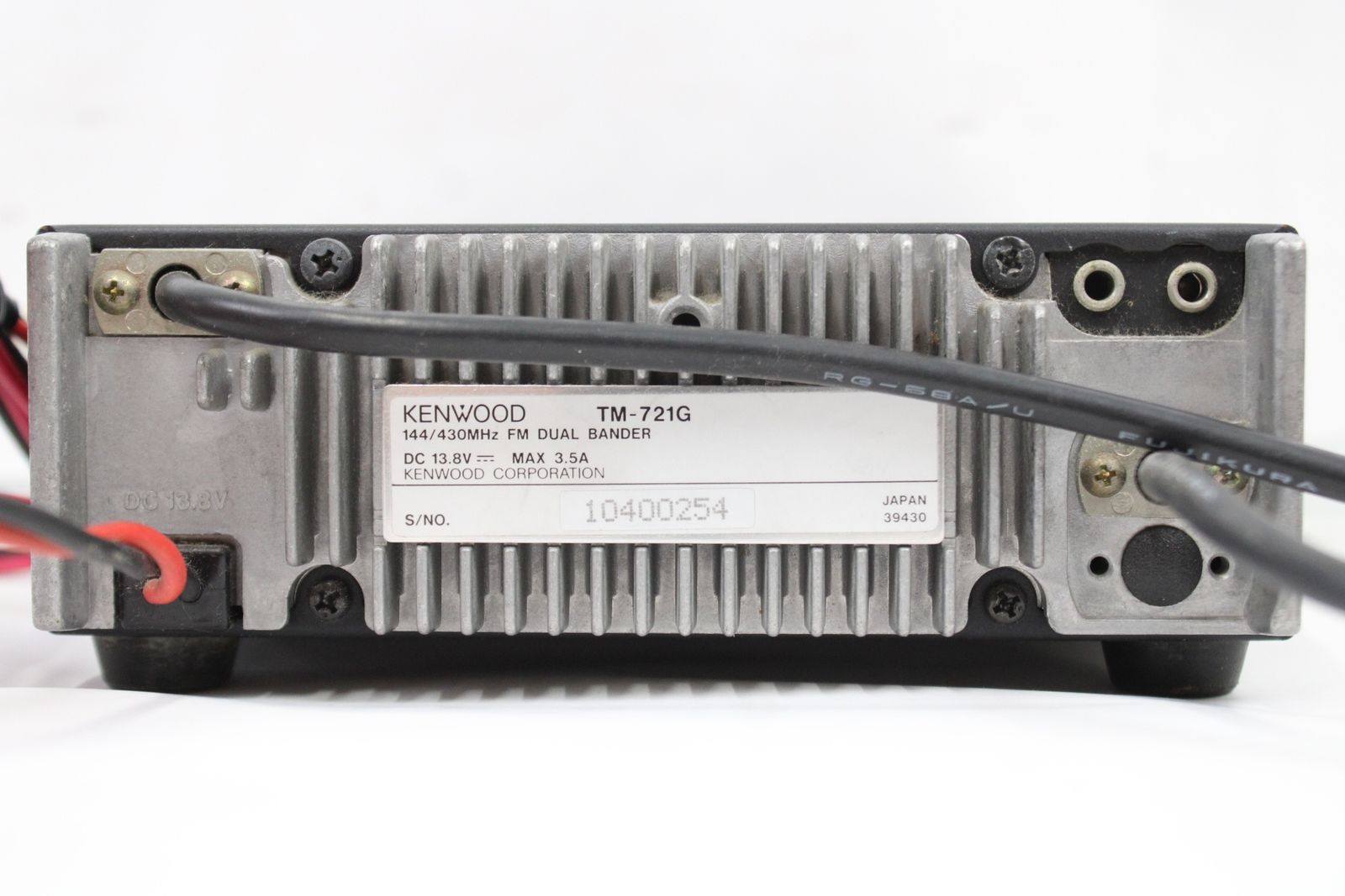 KENWOOD TM-721G 144/430MHz 現状品 現状品 ケンウッド 無線機 TM-721G 144/430MHz FM デュアル