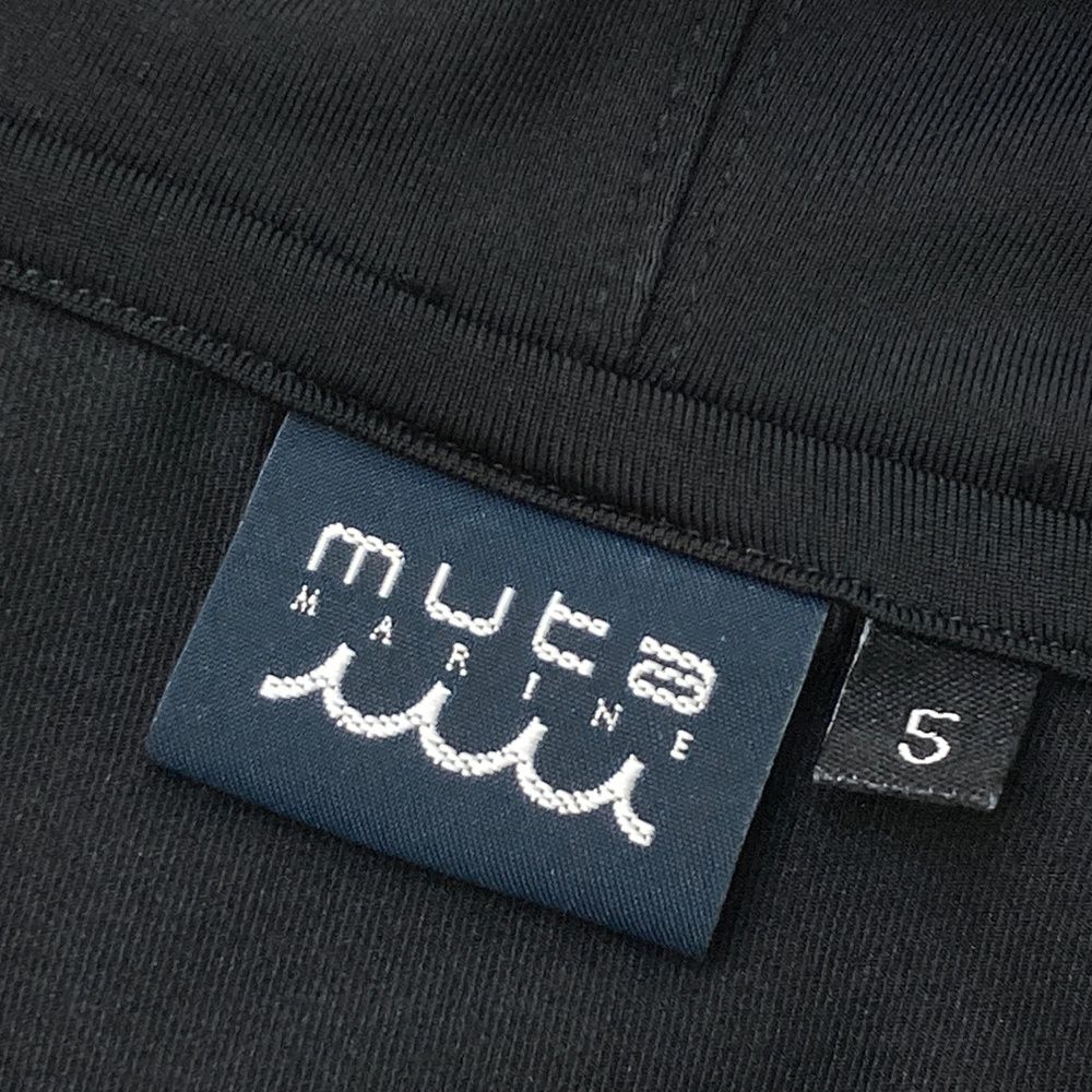 サイズ：5 MUTA MARINE ムータマリン ×BANDEL ジップパーカー  ブラック系 [240101483652] ゴルフウェア メンズ ストスト サイズ：5 MUTA MARINE ムータマリン ×BANDEL ジップパーカー