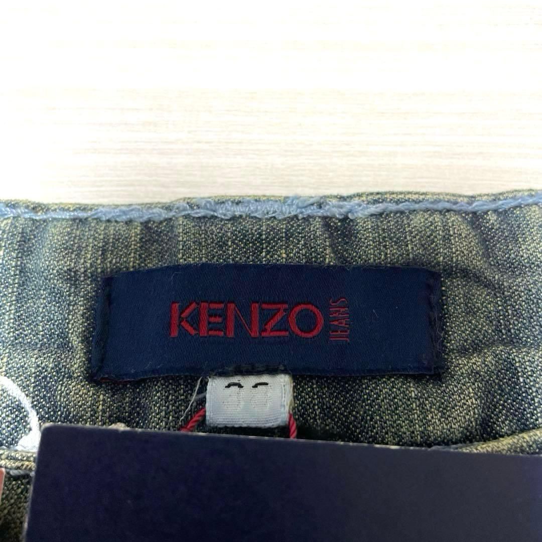 KENZO JEANS ケンゾージーンズ デニム チェックスカート