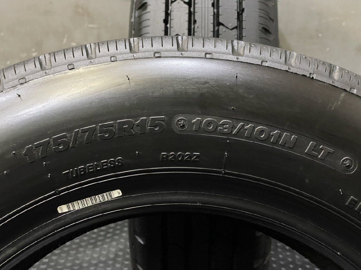 新車外し 2024年製 BS BRIDGESTONE R202 175/75R15 103/101N LT