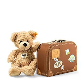 【未使用】【中古】テディベア フィン スーツケース 28cm ぬいぐるみ [並行輸入品]