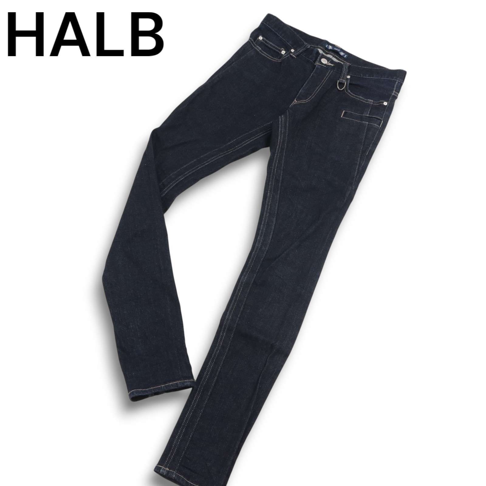 HALB ハルプ テットオム 通年 ストレッチ☆ スキニー デニム パンツ 