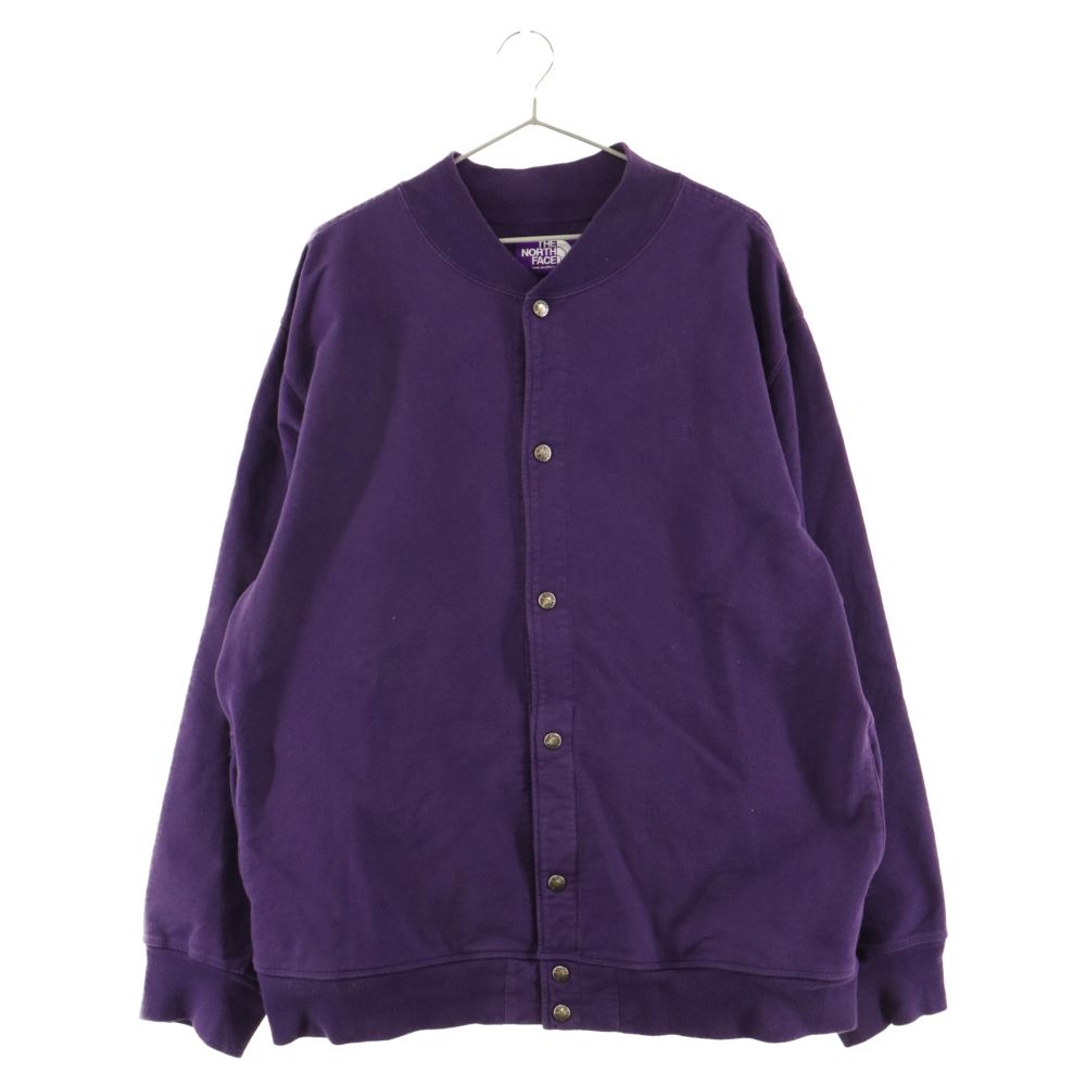 THE NORTH FACE (ザノースフェイス) PURPLE LABEL Mountain Snap Cardigan パープルレーベル  マウンテンスナップトレーナー スウェット パープル NT6901N - メルカリ