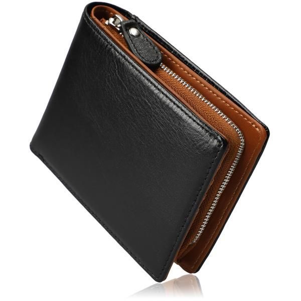 black [グレヴィオ] 一流 の 財布 職人 が 作る カード が たくさん 入る 財布/財布 メンズ 2つ折り 二つ折り財布 父の日 メンズ財布 小さい 財布