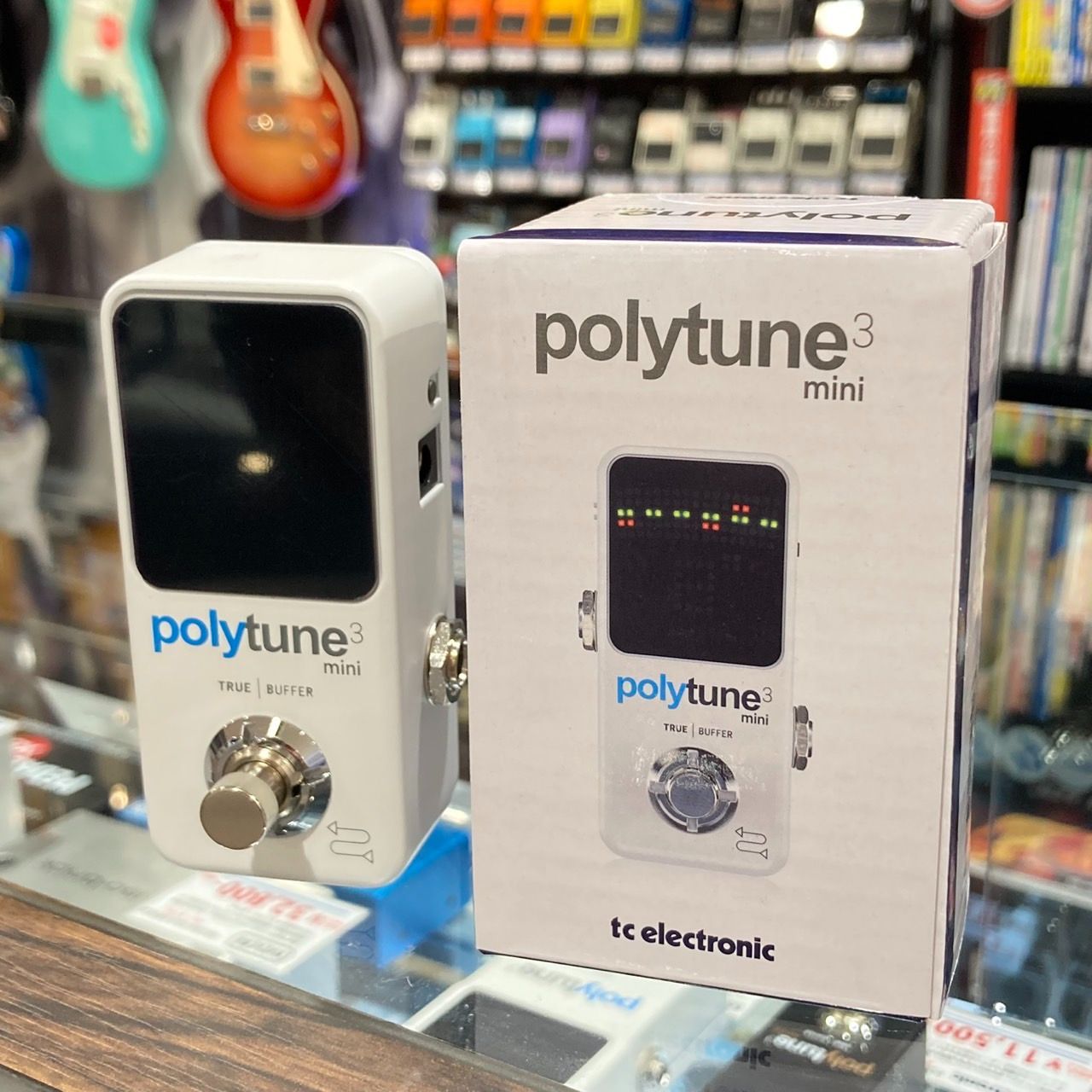 新品】TC ELECTRONIC POLYTUNE 3 MINI ポリチューン チューナー