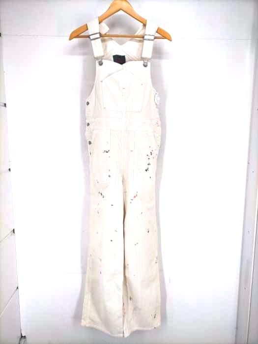 R.H Vintage White Overall ペインターオーバーオール