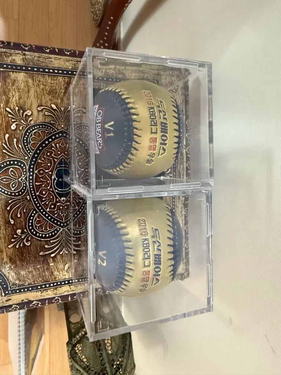 斗山ベアーズ 2016年 統合優勝記念ボール セット