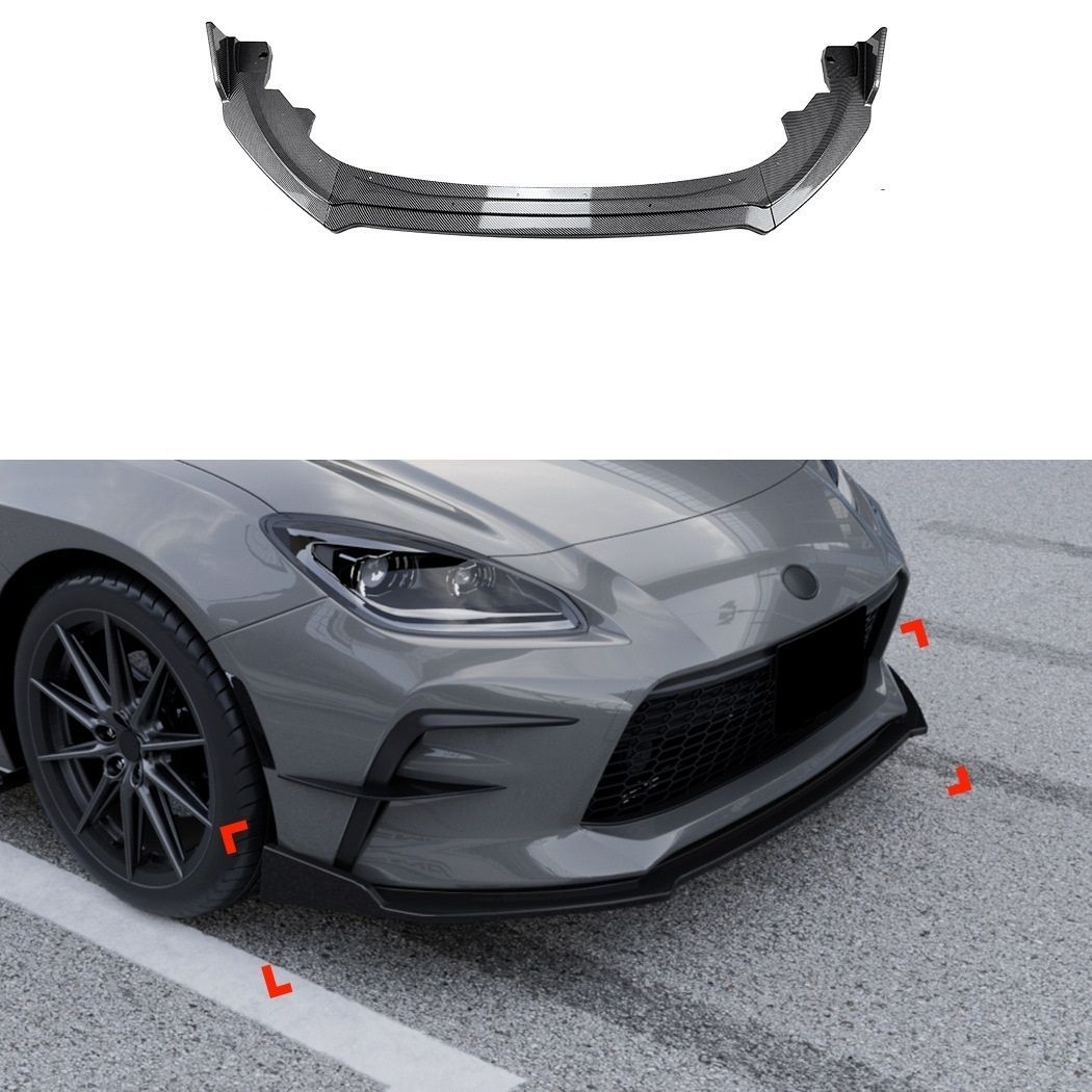 トヨタ GR86 スバル BRZ ZN8 ZD8 フロントリップ