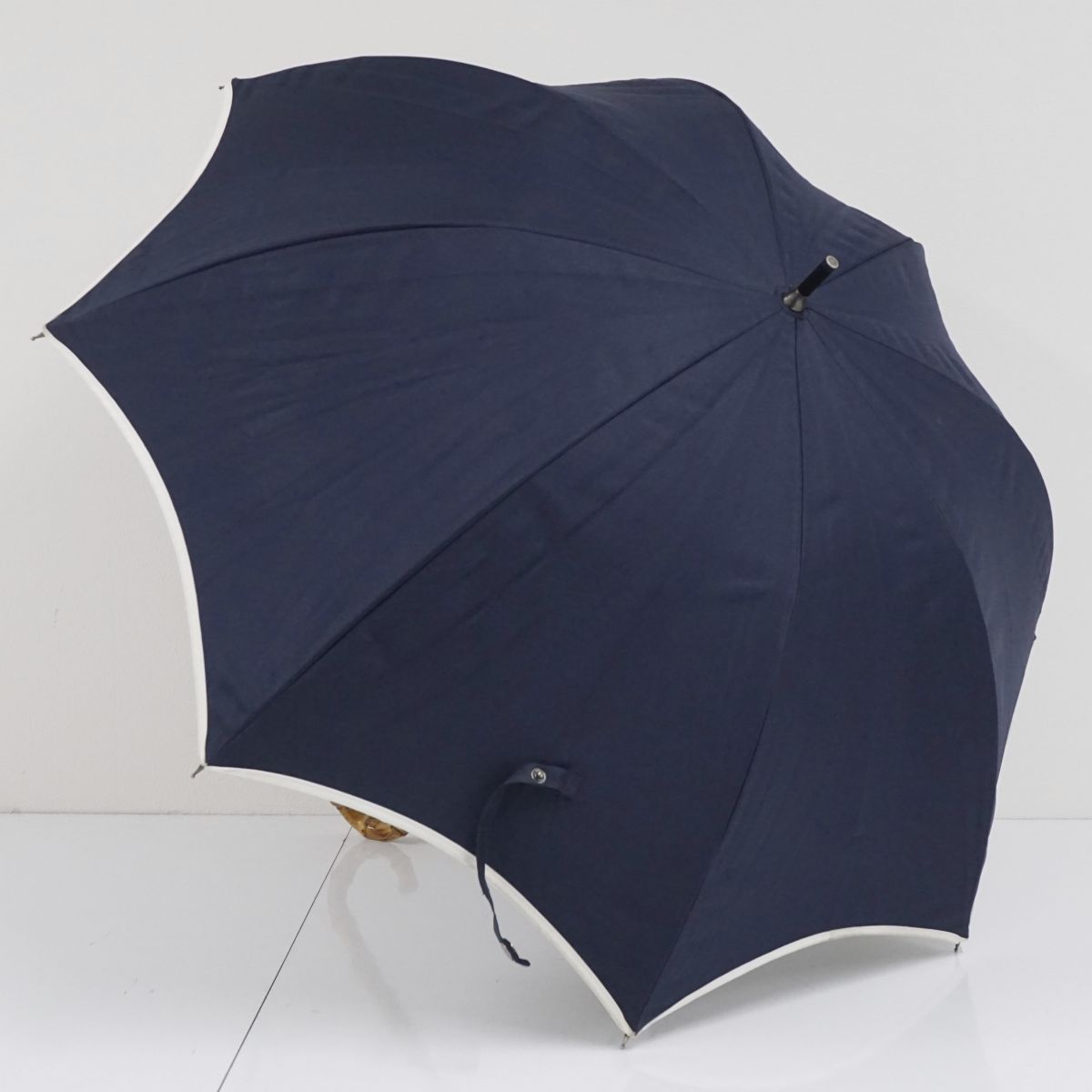 日傘 芦屋ロサブラン 完全遮光日傘 USED美品 Mサイズ ネイビー