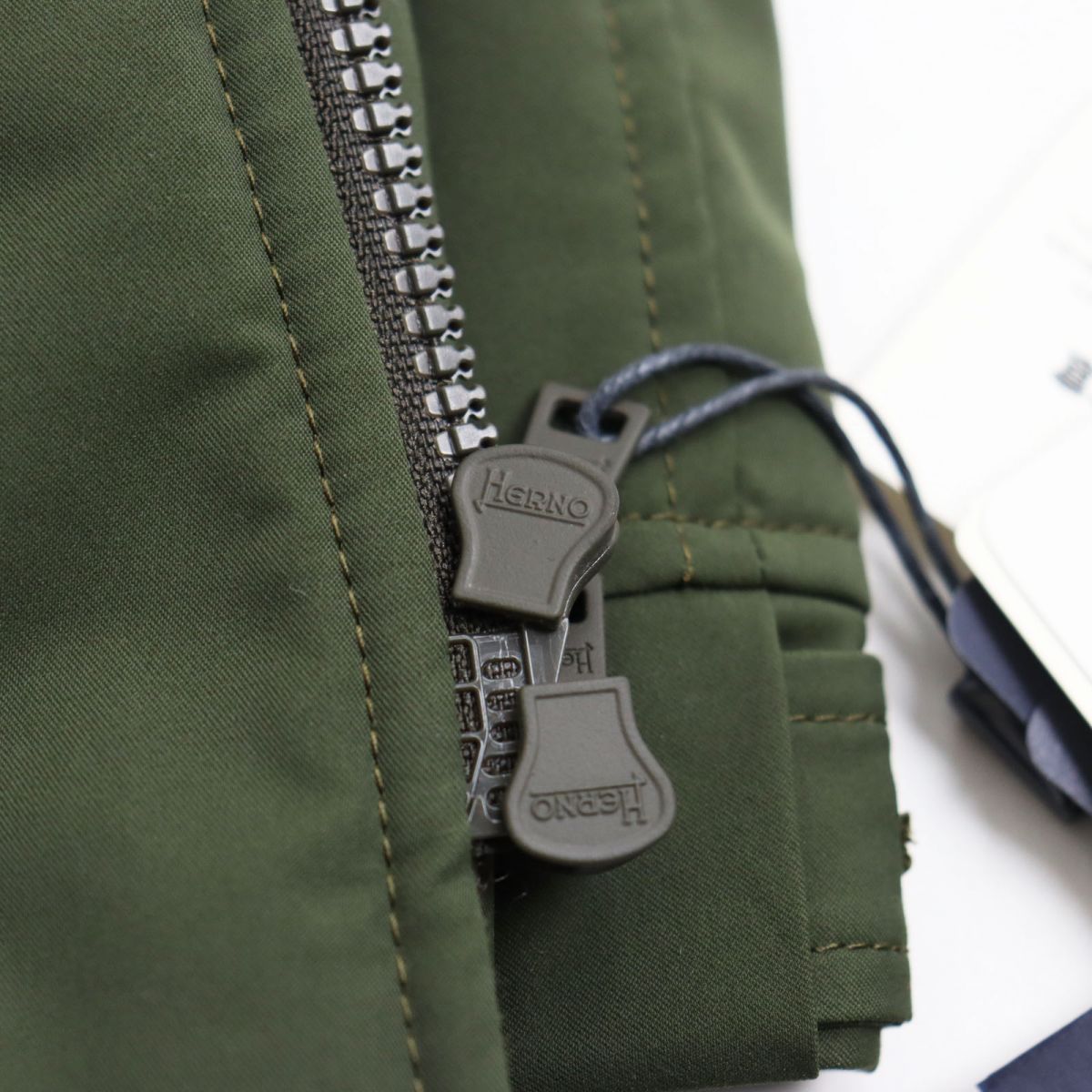 未使用品○定価140800円 HERNO ヘルノ PA0074U 中綿入り ロング