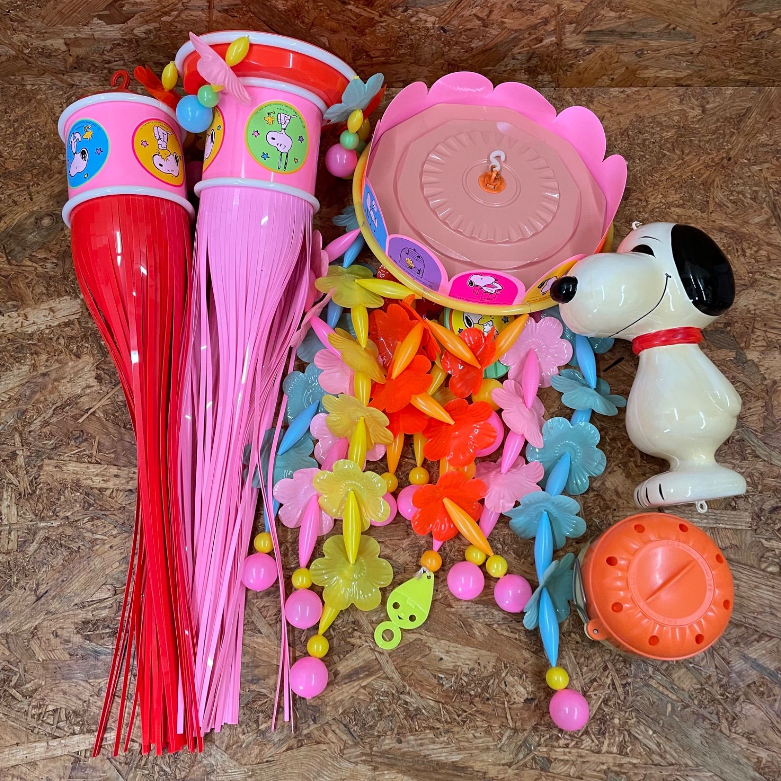 昭和レトロ スヌーピー 電池で廻る ワンタッチメリー 当時物 SNOOPY