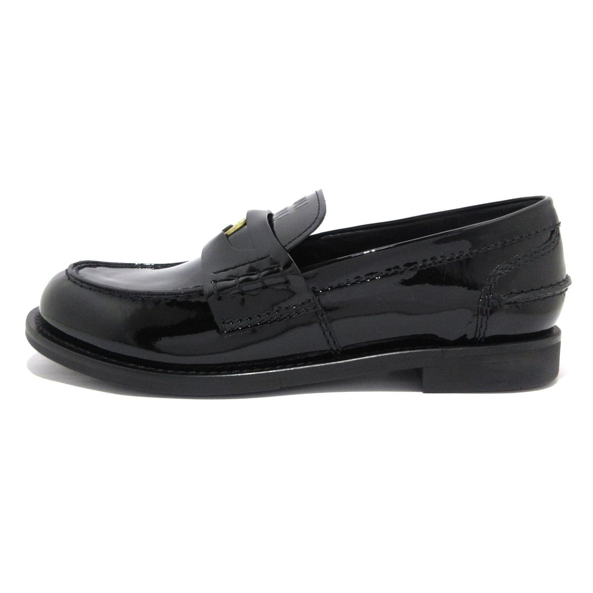 MiuMiu＊Brushed leather loafers レザー ローファー＊送料込