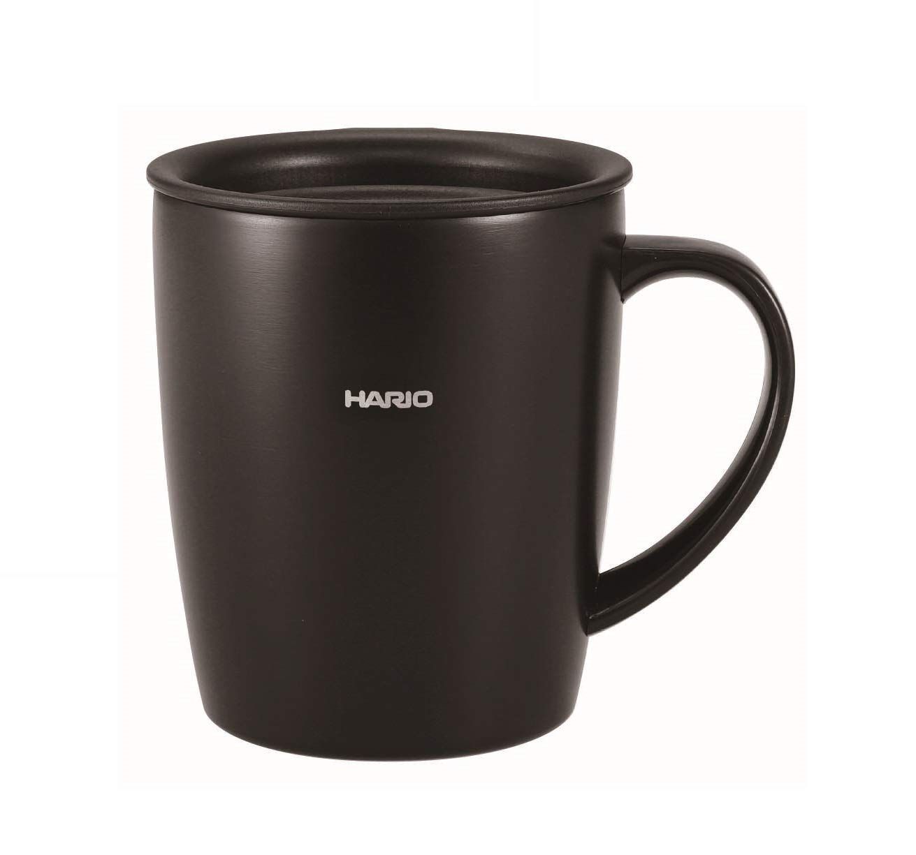 【新着商品】マグボトル HARIO(ハリオ) ブラック 300ml HARIO フタ付き保温マグ SMF-300-B