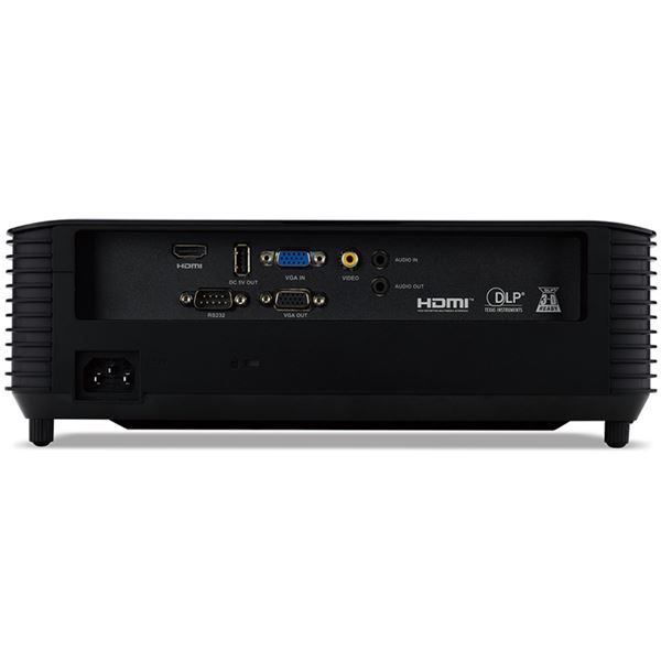 Acer DLPプロジェクター WXGA 1280×800 |4500 ANSI lm|HDMI1.4a|3D対応|2.8kg|2年間保証 X1328WH
