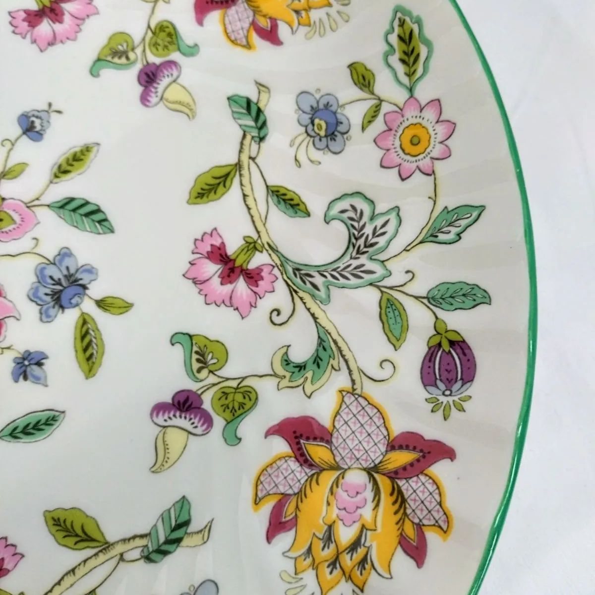 新品 ミントン 24.8cmプレート 5枚 ハドンホール グリーン 八角形 新品 ミントン 24.8cmプレート 5枚 ハドンホール グリーン 八角形