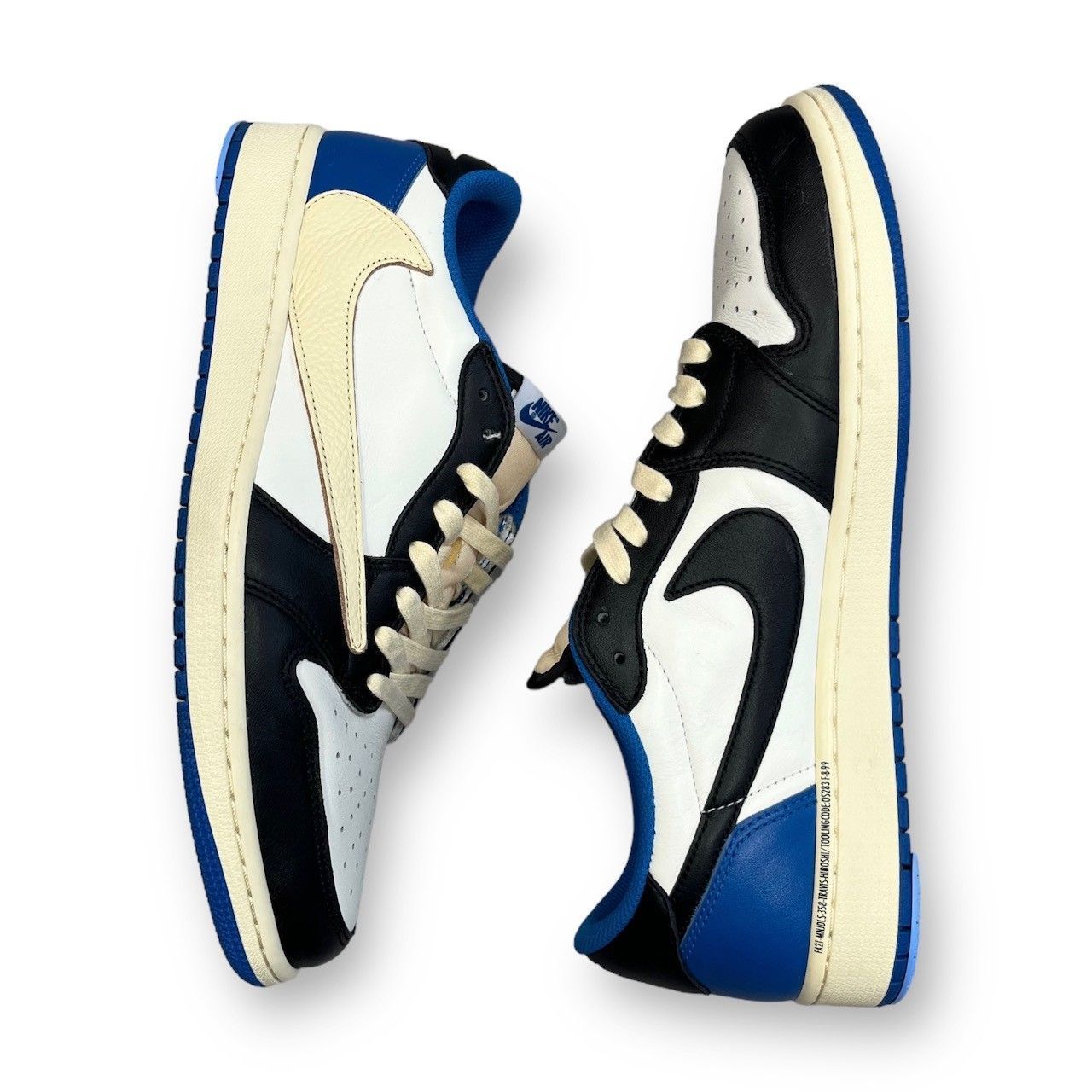 希少サイズ Travis Scott × Fragment × Nike Air Jordan 1 Low OG SP 