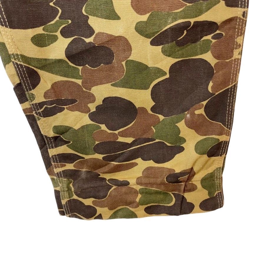 80sUSA製100周年タグ!カーハートCarharttダックハンターカモ