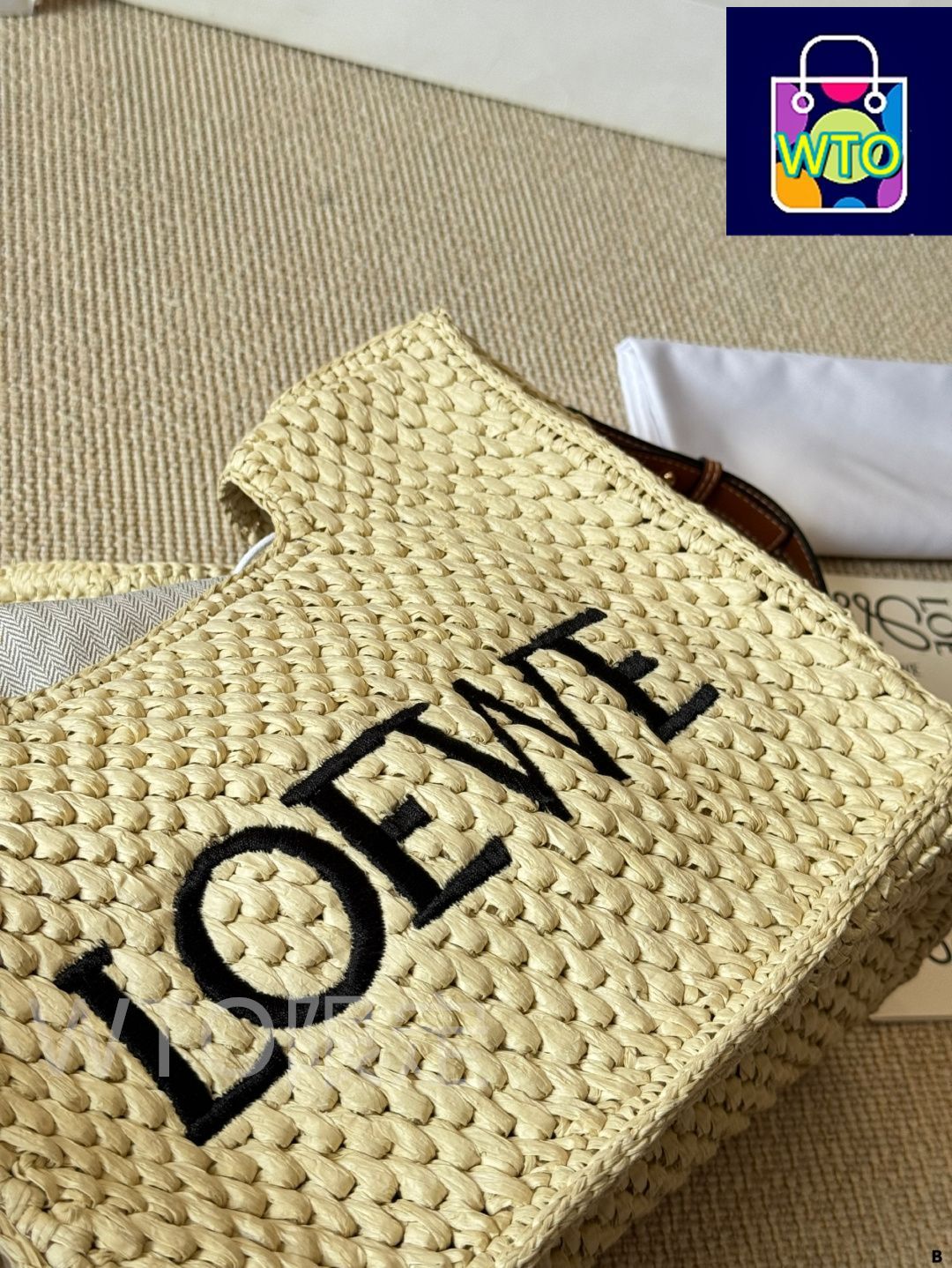 今日特価】Loewe ロエベ 夏の新作 草編みバスケットバッグ