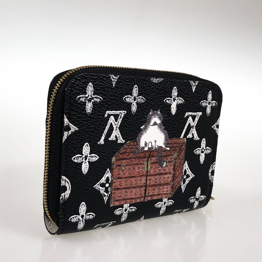 ほぼ未使用 LOUIS VUITTON キャットグラム ジッピー・コインパース