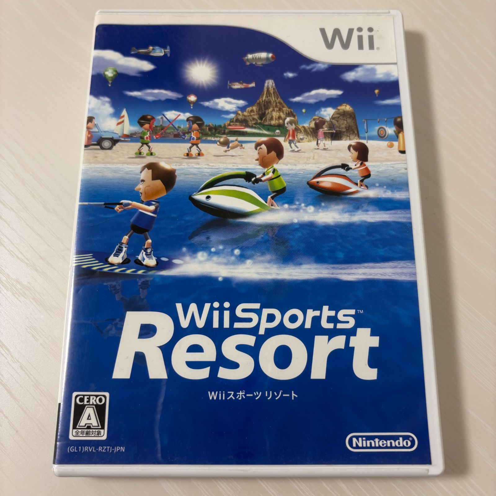 任天堂Wii本体+スポーツリゾートカセット+その他ゲーム付き Wii スポーツ リゾート 任天堂 ゲームソフト 動作確認済 [中古