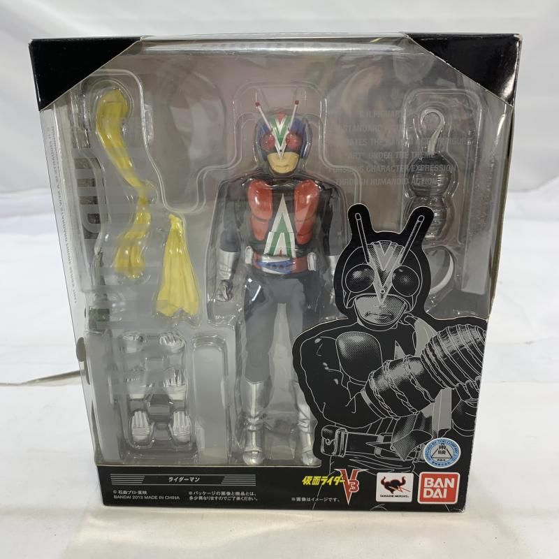 開封|箱傷み BANDAI S.H.Figuarts ライダーマン フィギュア 仮面ライダーV3 19