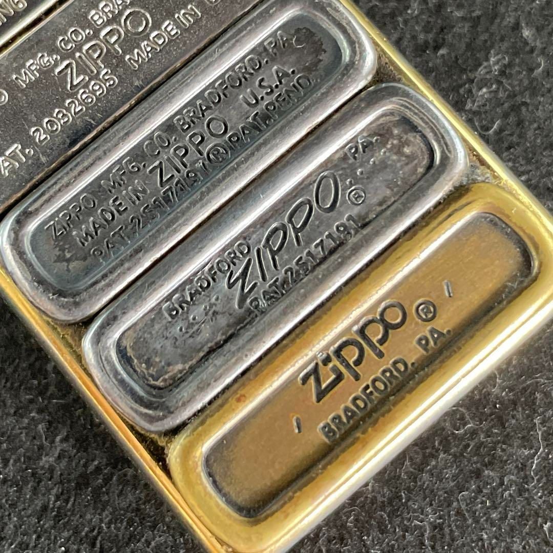ZIPPO 歴代ボトムメタル 2000年製 限定 歴代ボトムプレート 歴代