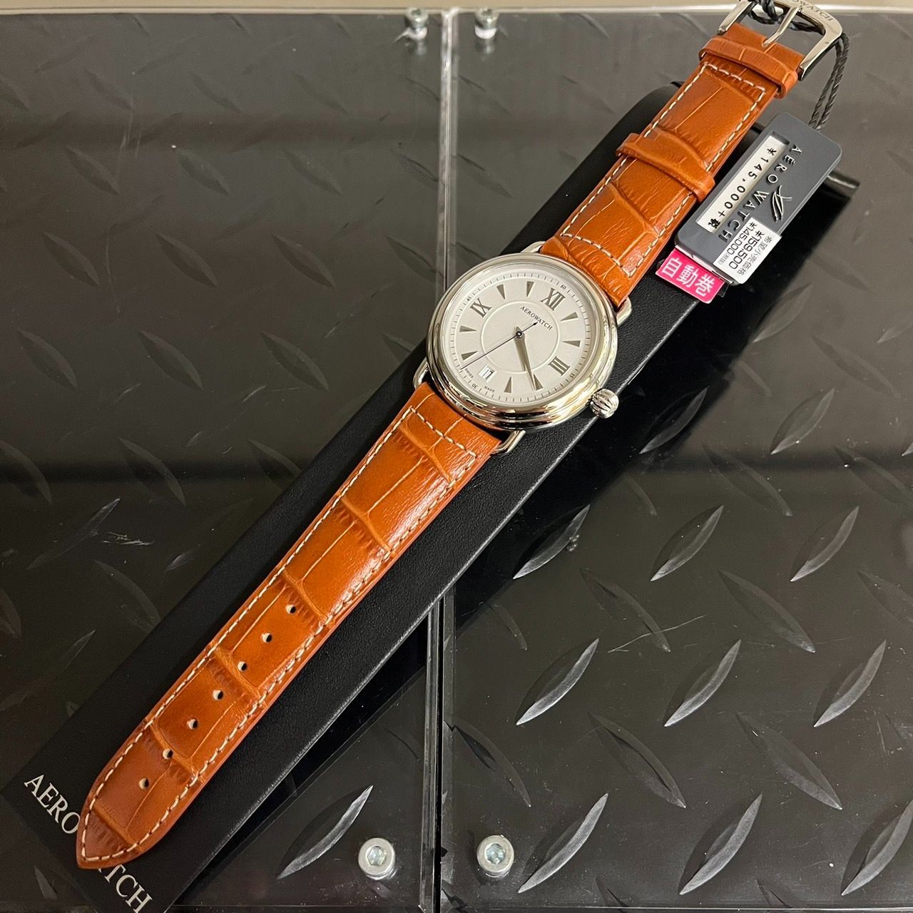 新品】アエロウォッチ 60900-2 メンズ腕時計 自動巻き - メルカリ