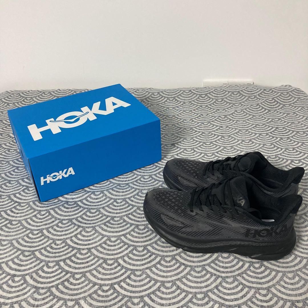 新品 Hoka ホカオネオネ クリフトン9 CLIFTON9 WIDE WT Black 28.5cm - メルカリ