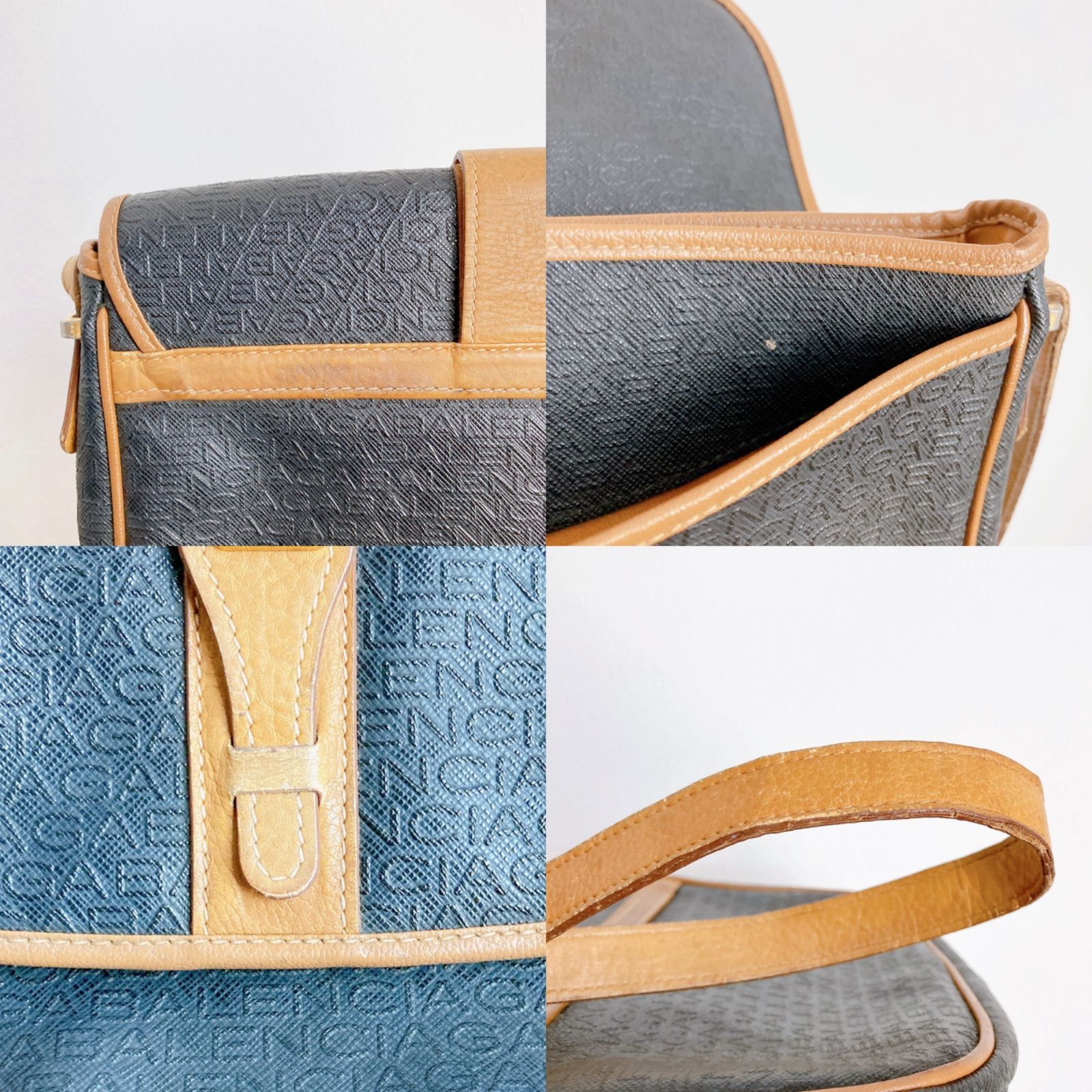 希少　BALENCIAGA　バレンシアガ　ヴィンテージ　ショルダーバッグ フォロワー様限定☆10%オフクーポン配布中!!】〔希少vintage〕80